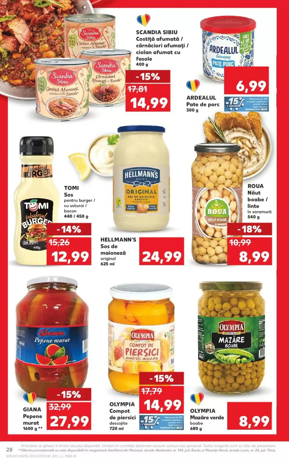 Catalogul cu oferte Kaufland valabil de la 28.01.2026 - Pagina 28.