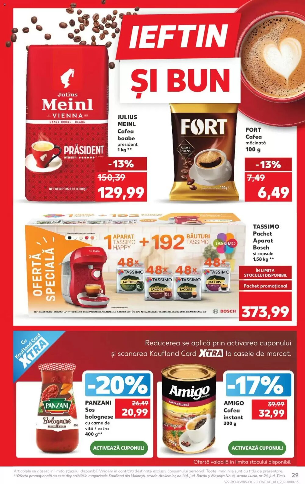 Catalogul cu oferte Kaufland valabil de la 28.01.2026 - Pagina 29.