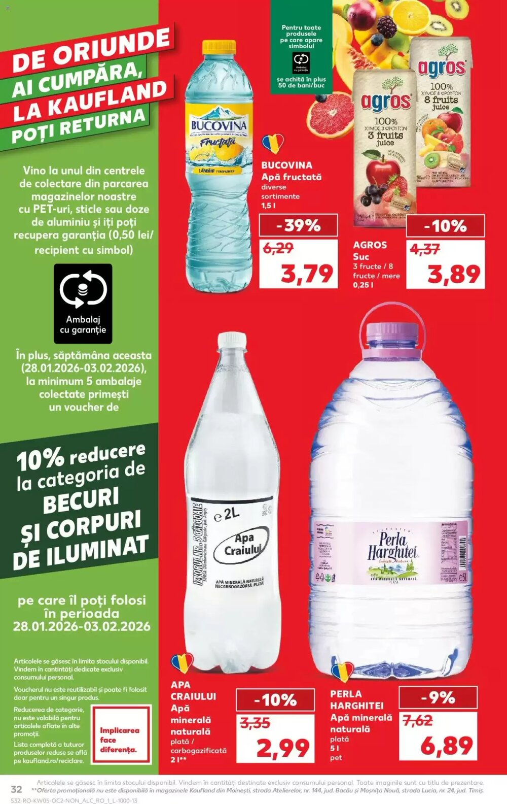 Catalogul cu oferte Kaufland valabil de la 28.01.2026 - Pagina 32.