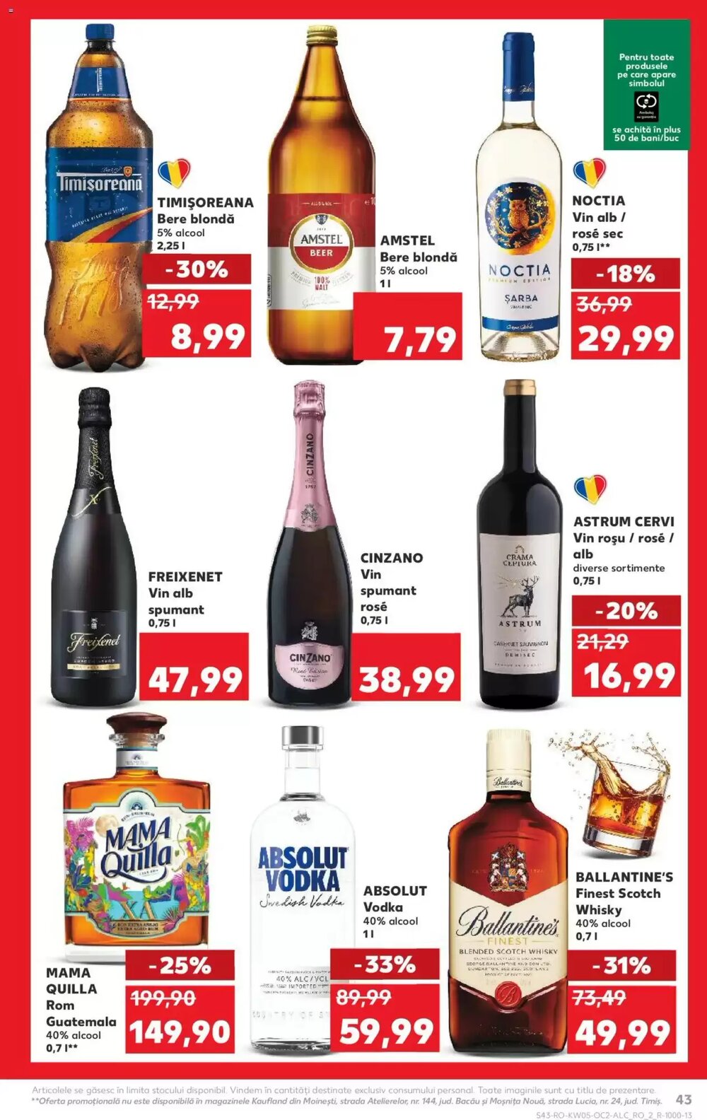 Catalogul cu oferte Kaufland valabil de la 28.01.2026 - Pagina 43.
