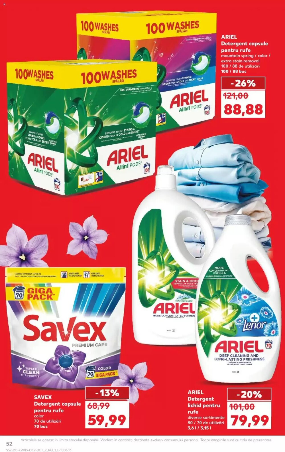 Catalogul cu oferte Kaufland valabil de la 28.01.2026 - Pagina 52.