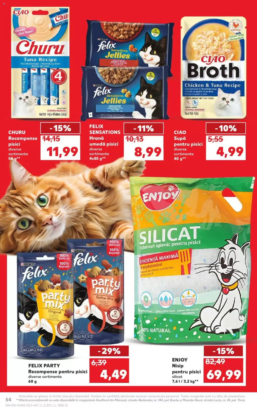 Catalogul cu oferte Kaufland valabil de la 28.01.2026 - Pagina 54.