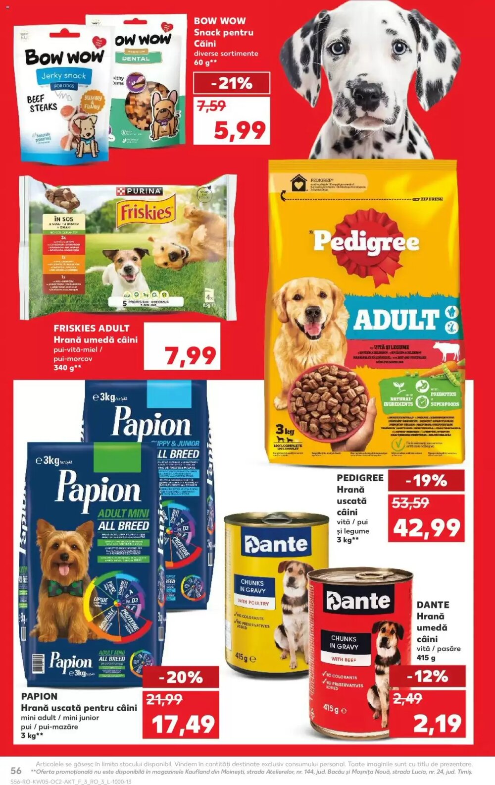 Catalogul cu oferte Kaufland valabil de la 28.01.2026 - Pagina 56.