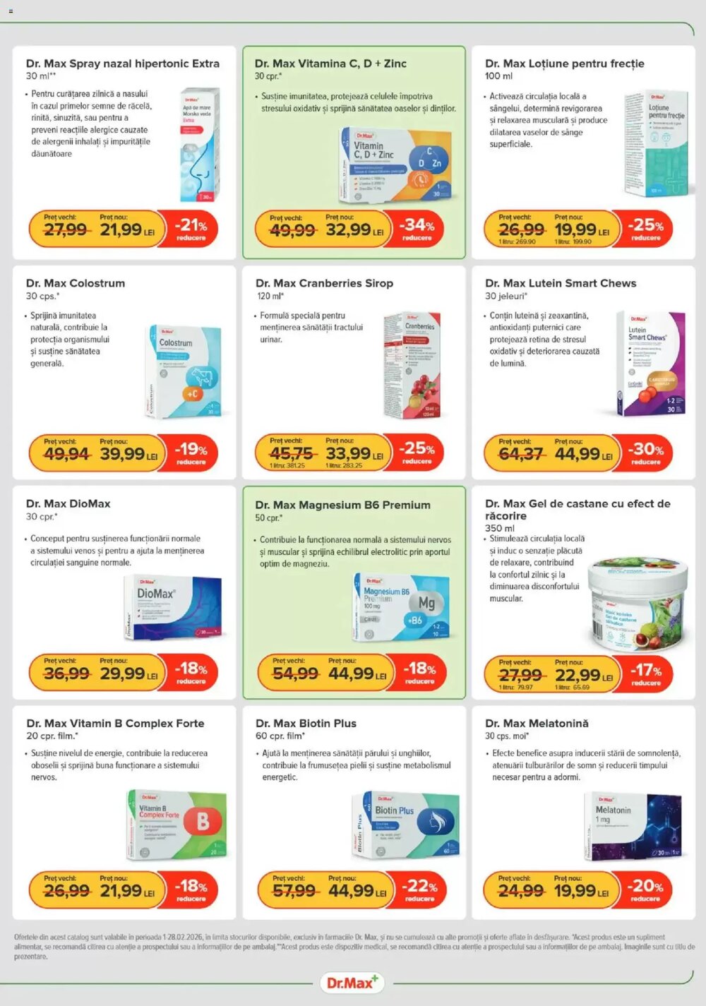 Catalogul cu oferte Dr.Max valabil de la 31.01.2026 - Pagina 3.