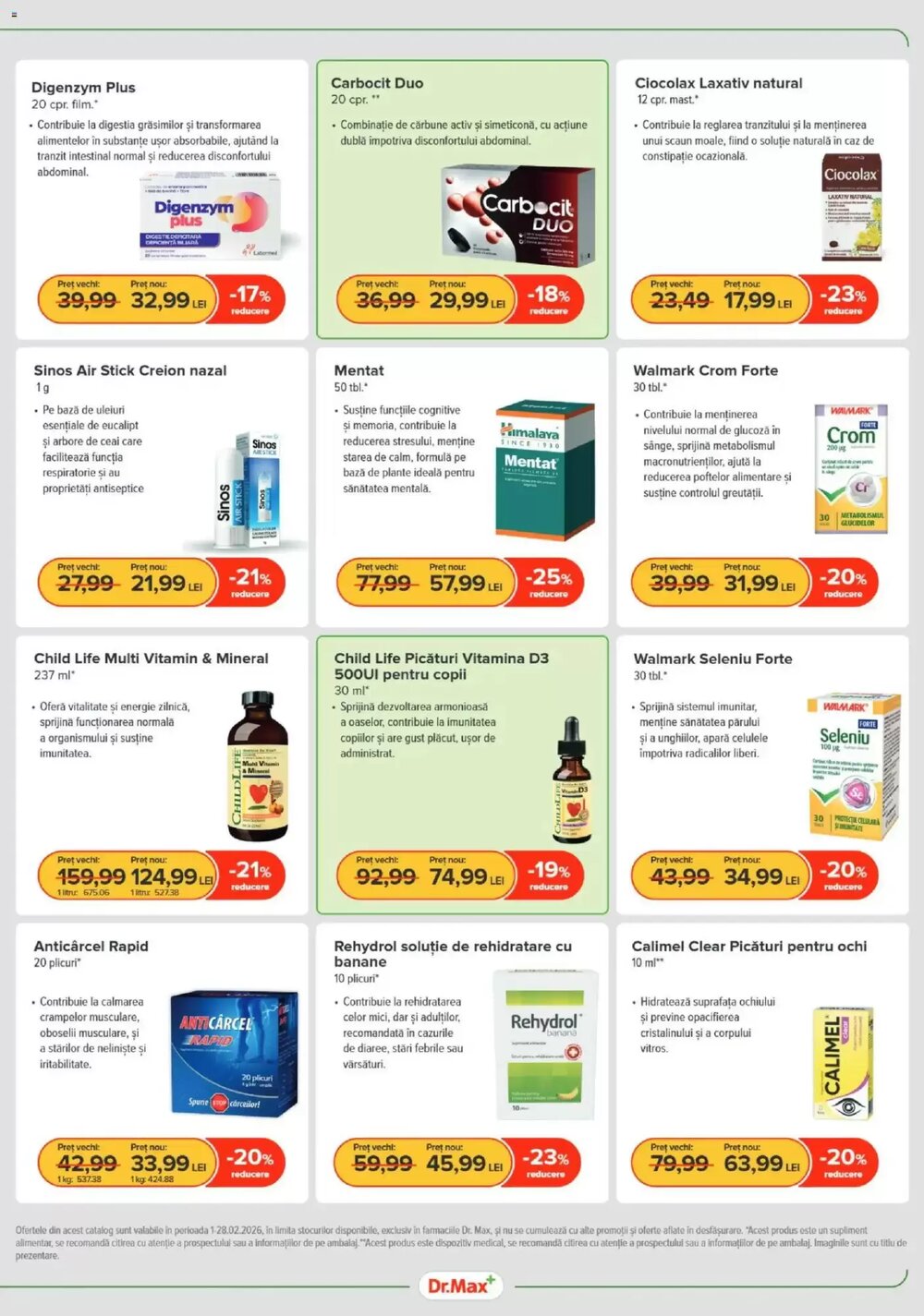Catalogul cu oferte Dr.Max valabil de la 31.01.2026 - Pagina 5.