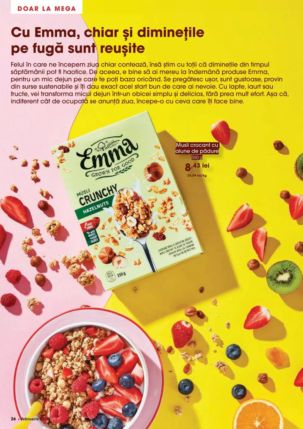 Catalogul cu oferte Mega Image valabil de la 01.02.2026 - Pagina 26.