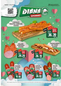 Catalogul cu oferte Diana Supermarket valabil de la 01.02.2026