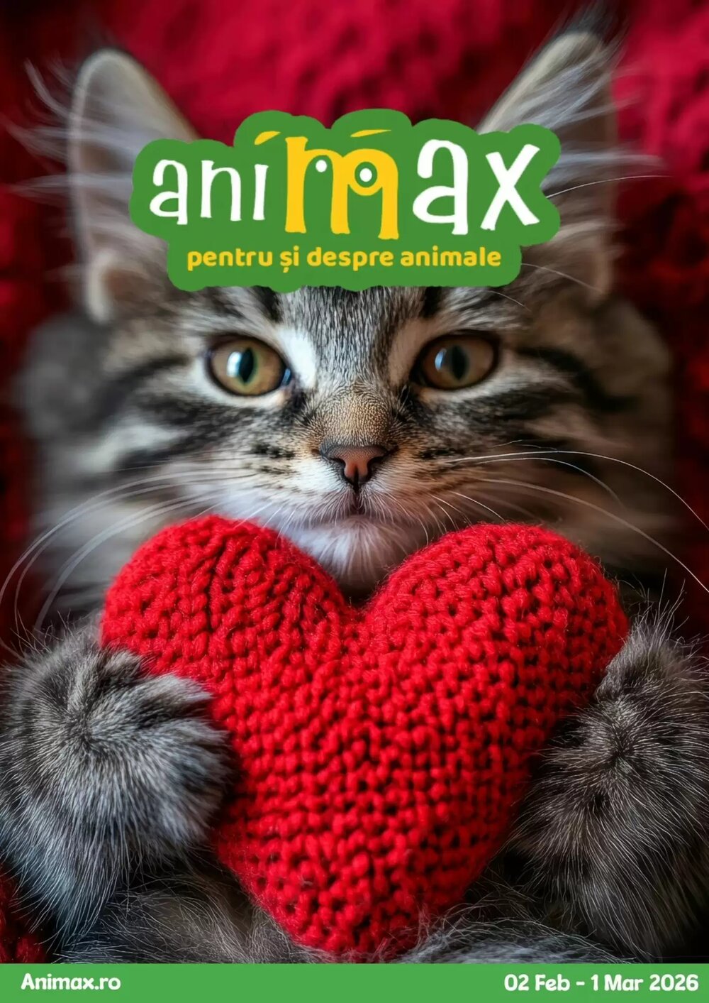 Catalogul cu oferte Animax valabil de la 02.02.2026 - Pagina 1.
