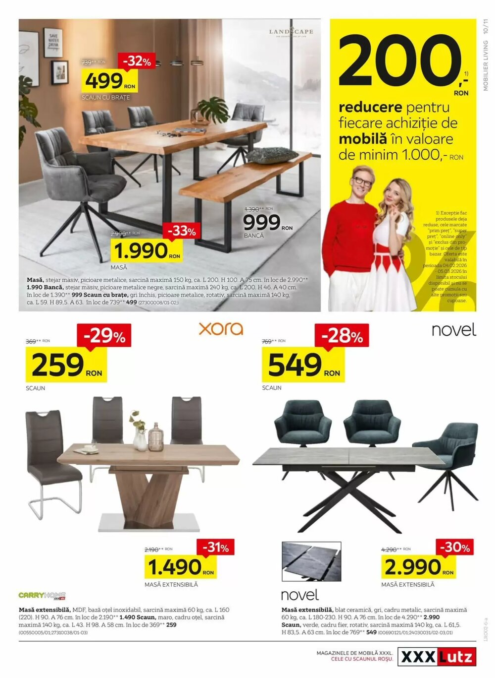 Catalogul cu oferte XXXLutz valabil de la 02.02.2026 - Pagina 11.