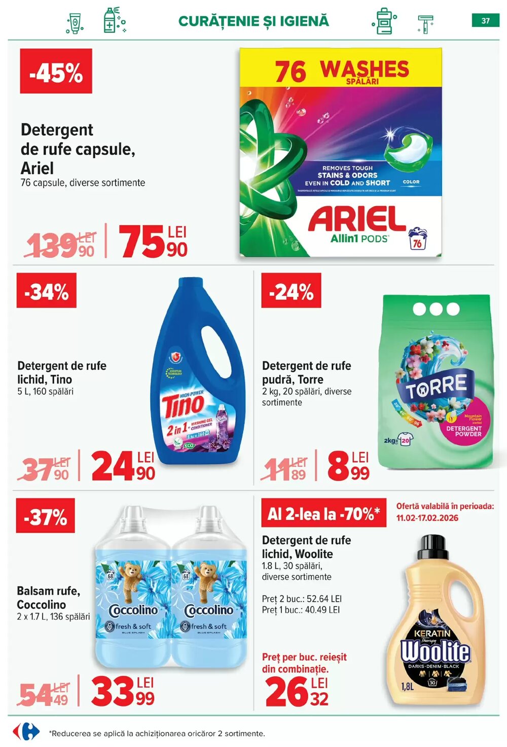 Catalogul cu oferte Carrefour valabil de la 04.02.2026 - Pagina 20.