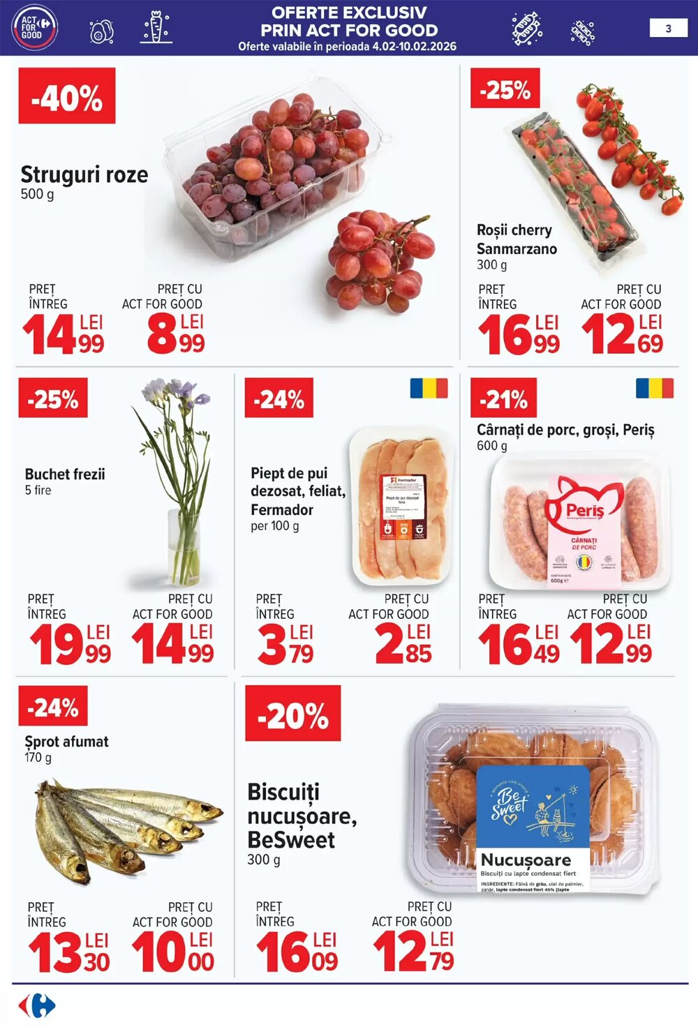 Catalogul cu oferte Carrefour valabil de la 04.02.2026 - Pagina 3.