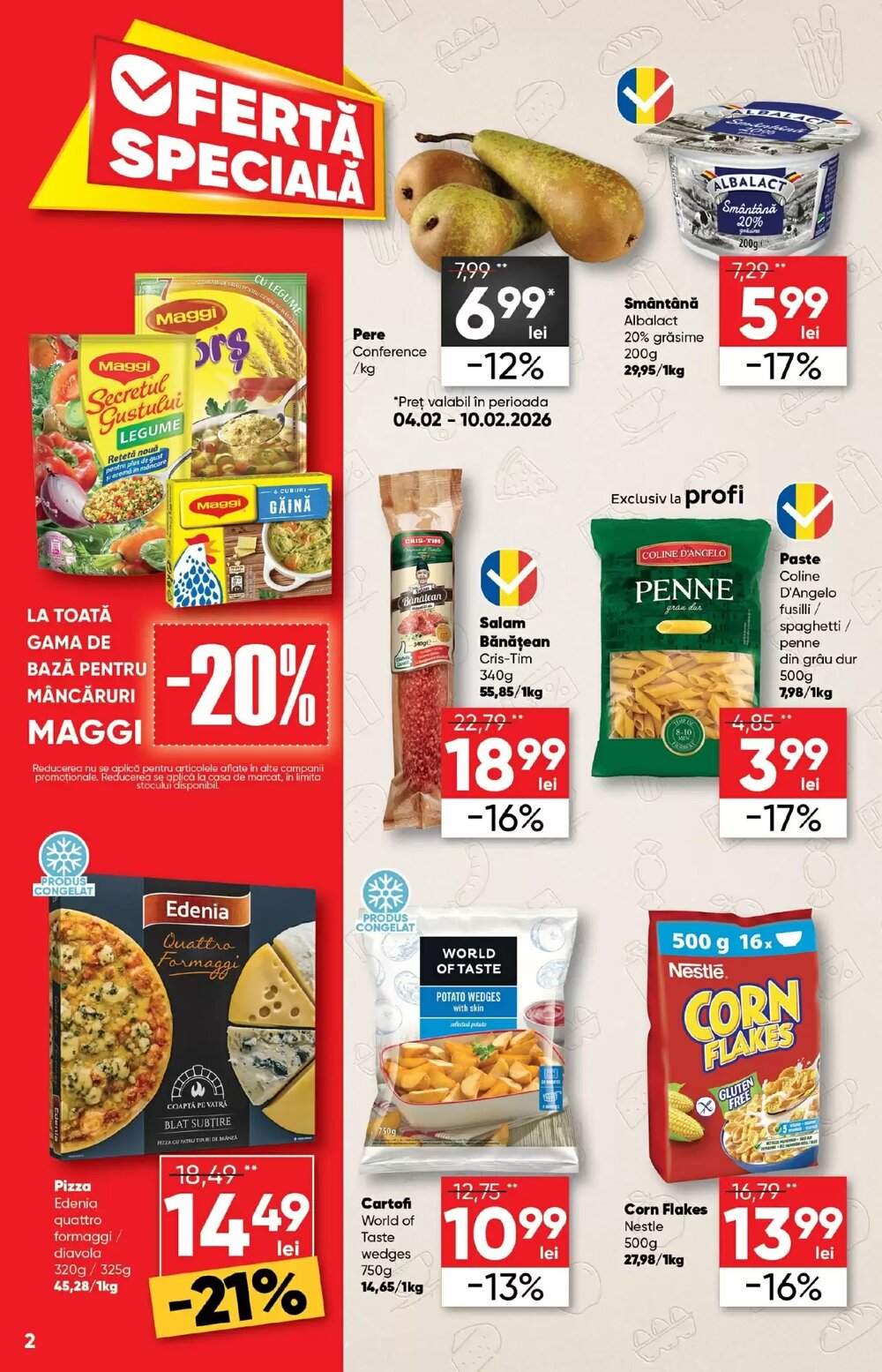 Catalogul cu oferte PROFI valabil de la 04.02.2026 - Pagina 2.