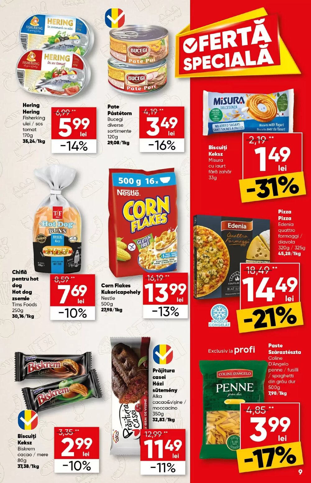 Catalogul cu oferte PROFI valabil de la 04.02.2026 - Pagina 9.
