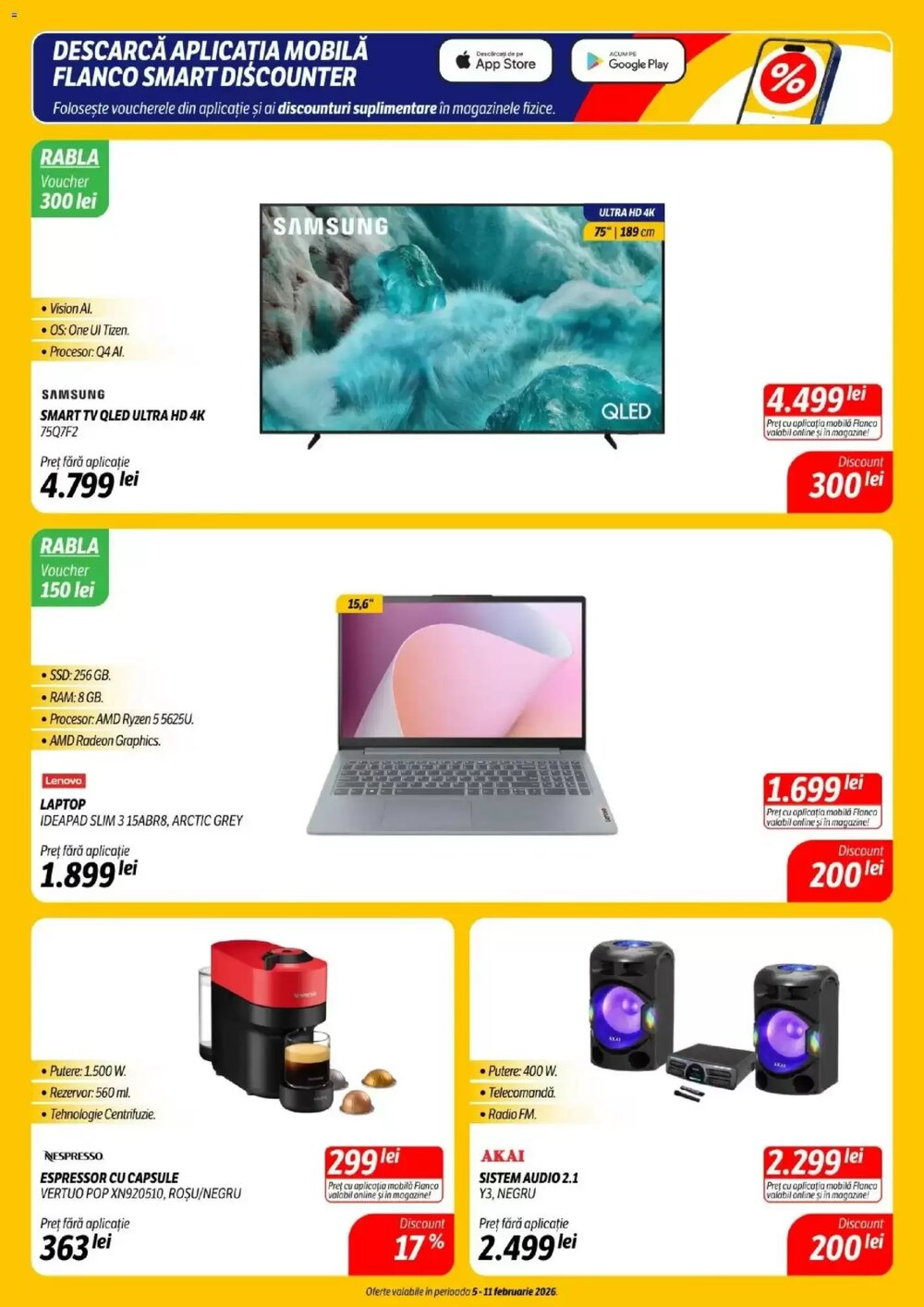 Catalogul cu oferte Flanco valabil de la 04.02.2026 - Pagina 5.