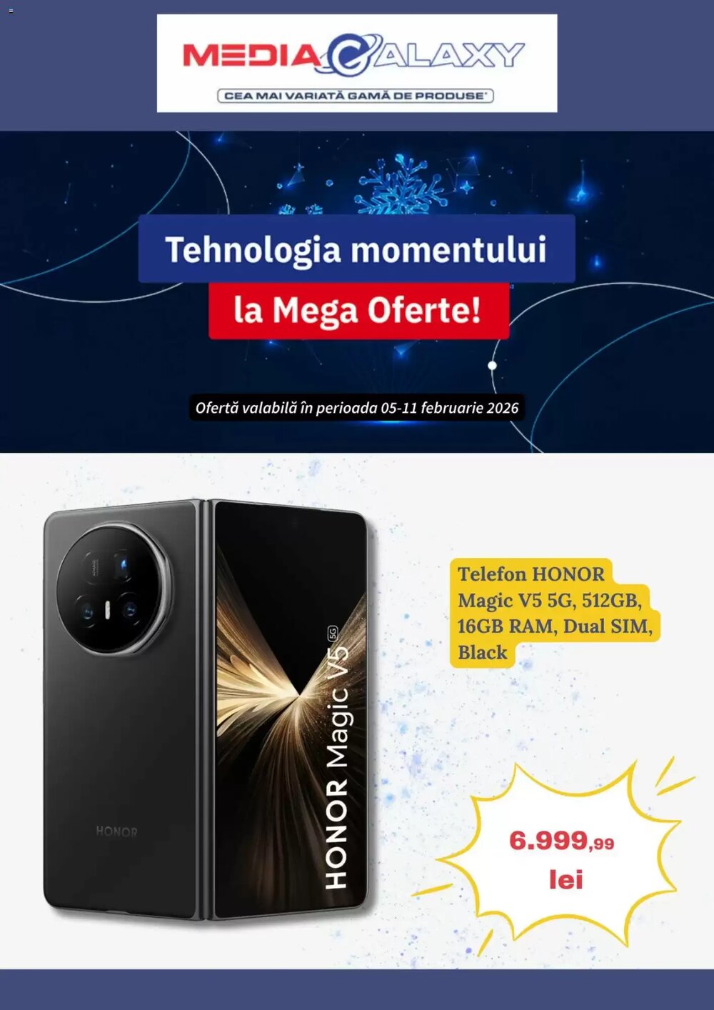 Catalogul cu oferte Media Galaxy valabil de la 04.02.2026 - Pagina 1.
