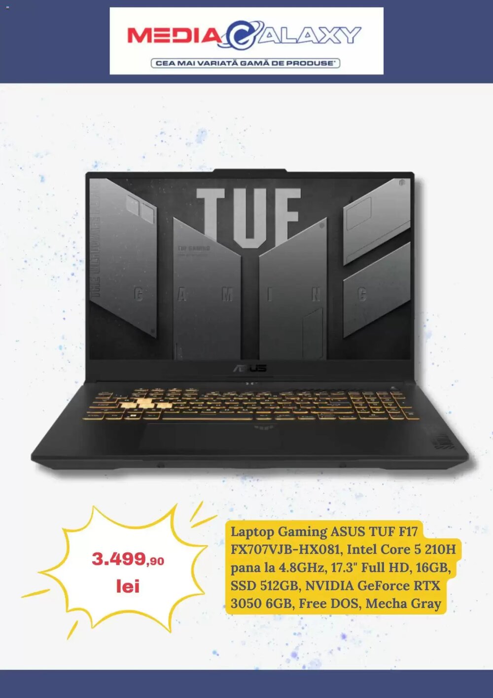 Catalogul cu oferte Media Galaxy valabil de la 04.02.2026 - Pagina 3.