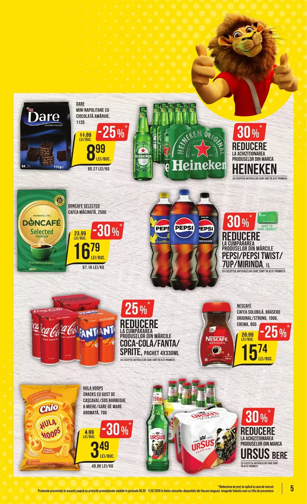 Catalogul cu oferte Mega Image valabil de la 05.02.2026 - Pagina 5.