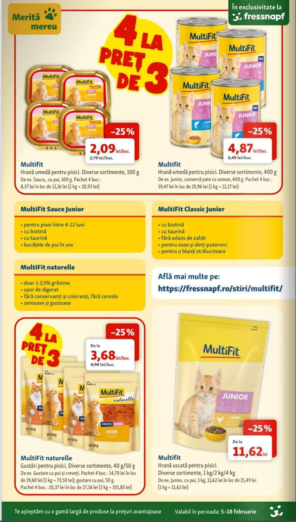 Catalogul cu oferte Fressnapf valabil de la 05.02.2026 - Pagina 12.