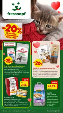 Catalogul cu oferte Fressnapf valabil de la 05.02.2026