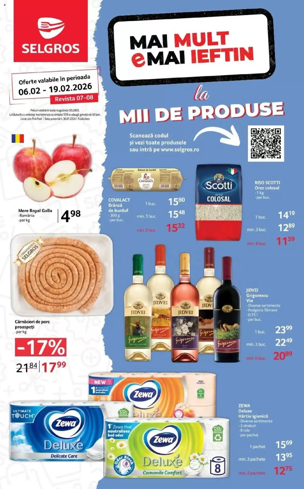 Catalogul cu oferte Selgros valabil de la 06.02.2026 - Pagina 1.