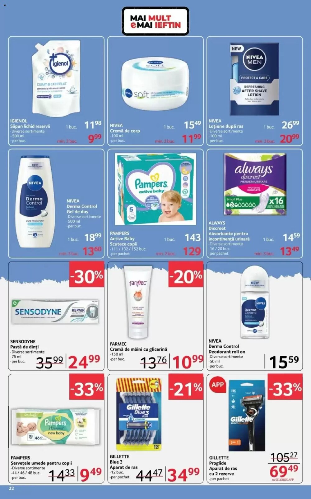 Catalogul cu oferte Selgros valabil de la 06.02.2026 - Pagina 22.
