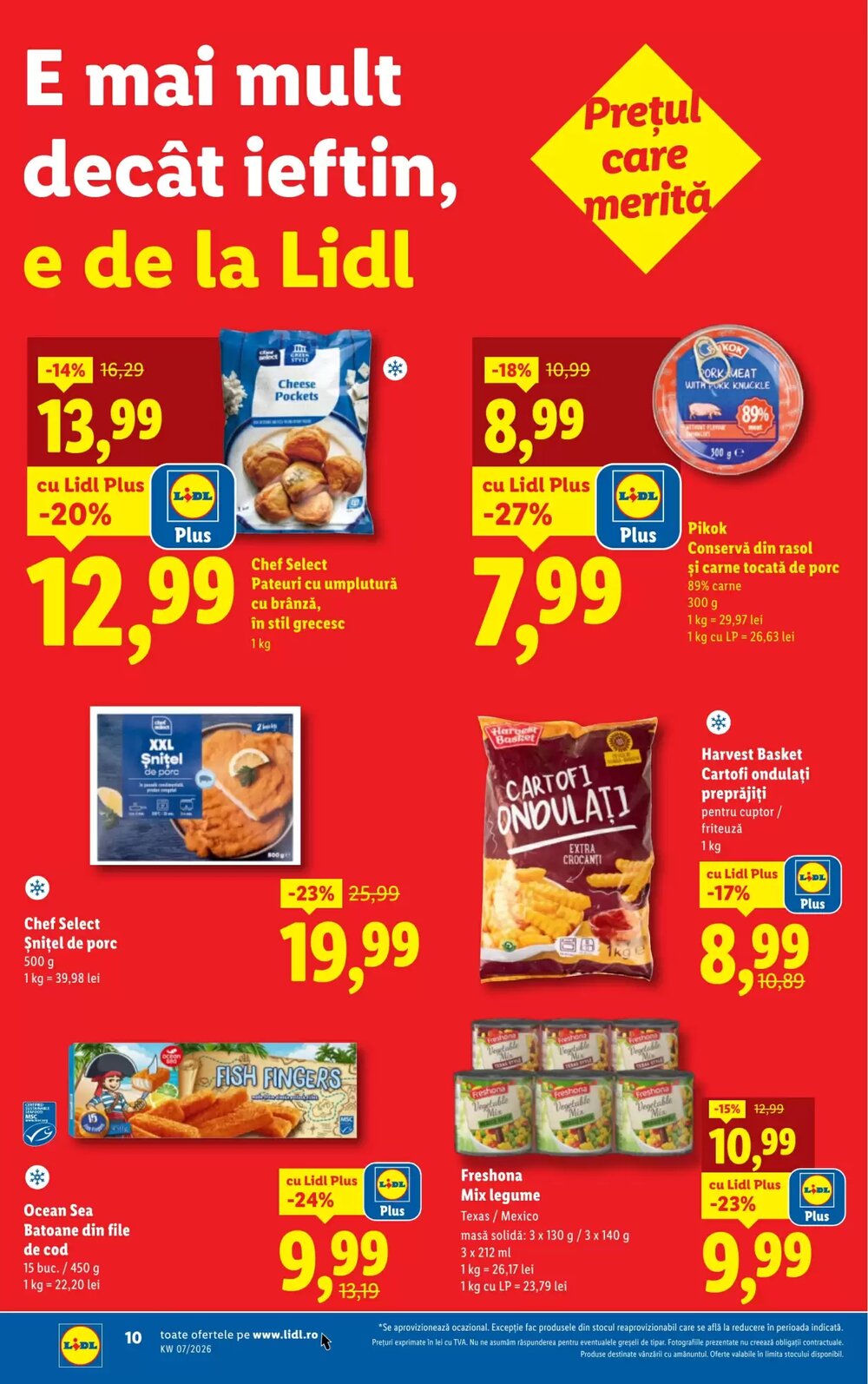 Catalogul cu oferte Lidl valabil de la 09.02.2026 - Pagina 10.