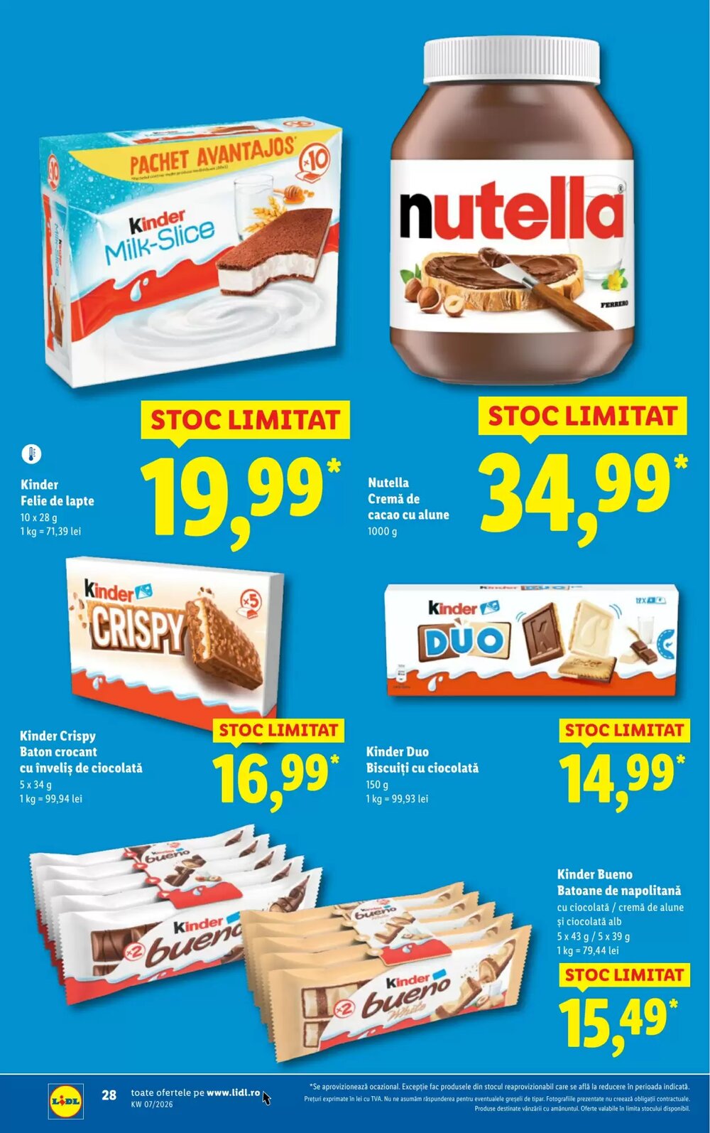 Catalogul cu oferte Lidl valabil de la 09.02.2026 - Pagina 28.