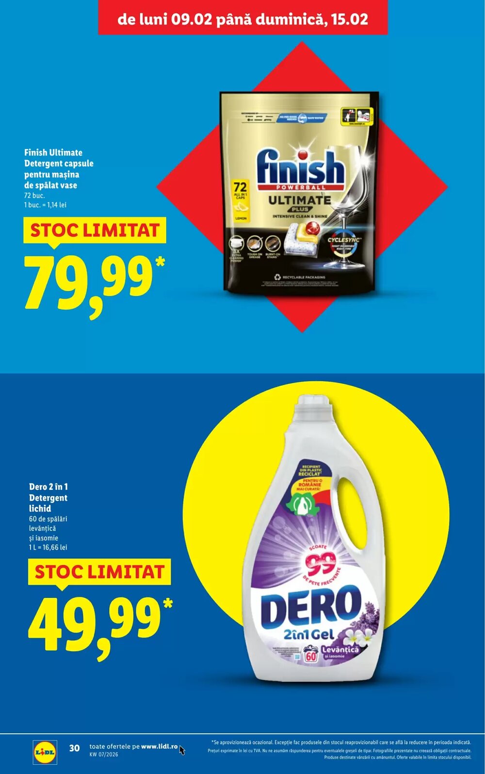 Catalogul cu oferte Lidl valabil de la 09.02.2026 - Pagina 30.