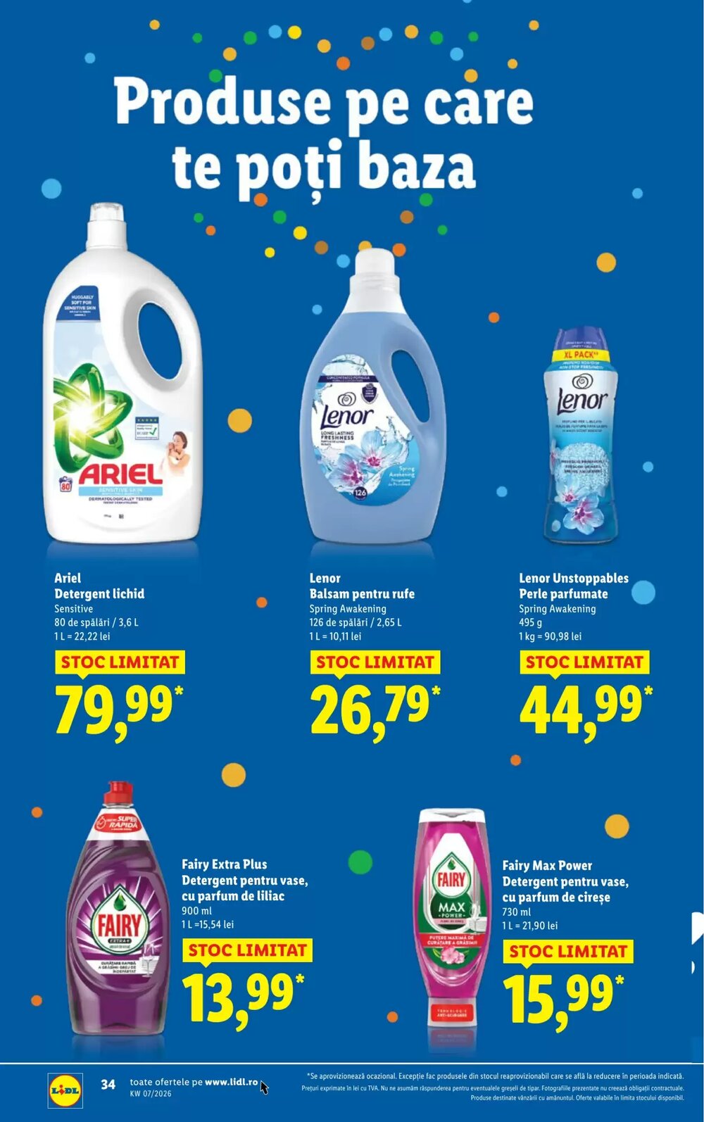 Catalogul cu oferte Lidl valabil de la 09.02.2026 - Pagina 34.