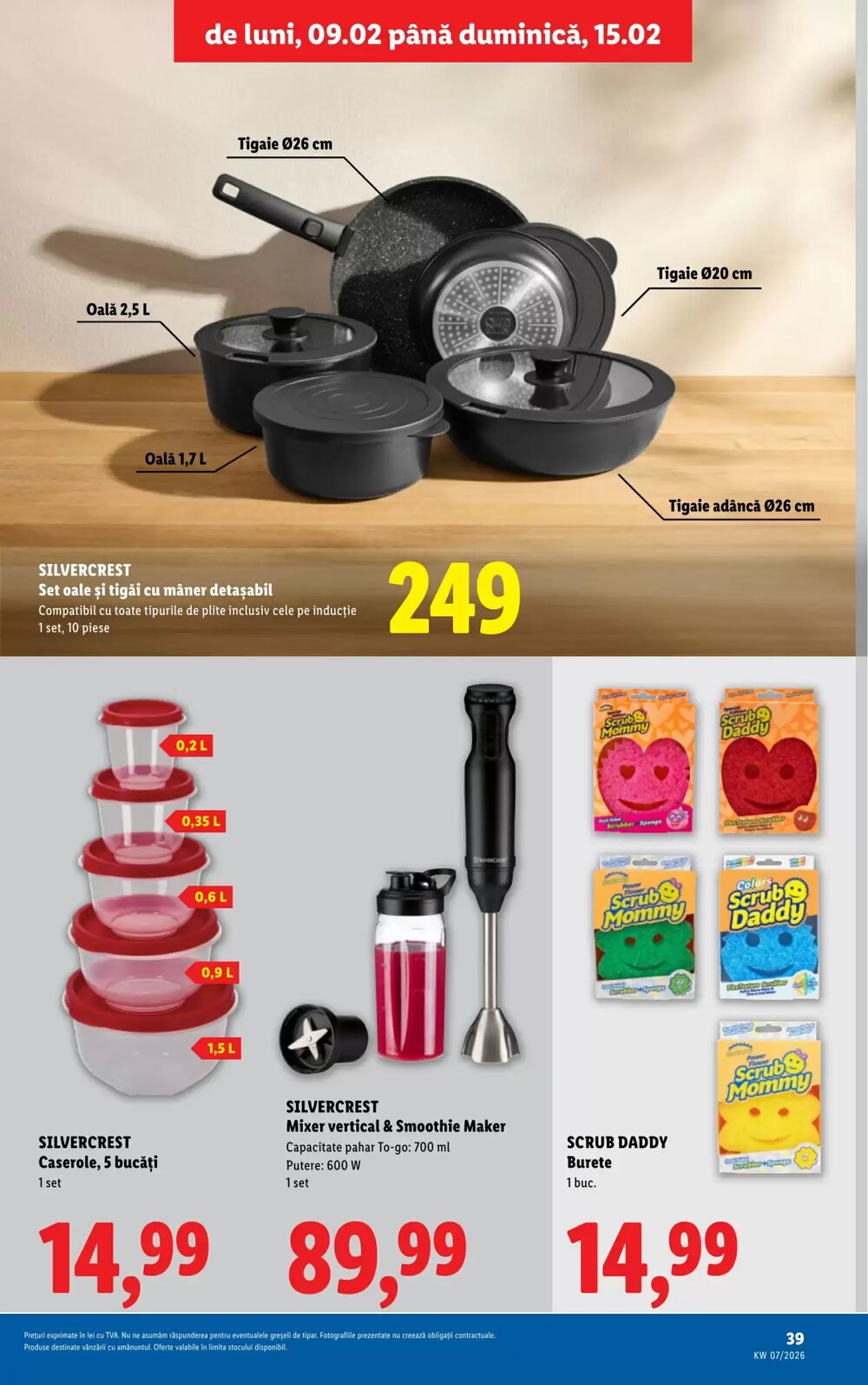 Catalogul cu oferte Lidl valabil de la 09.02.2026 - Pagina 39.