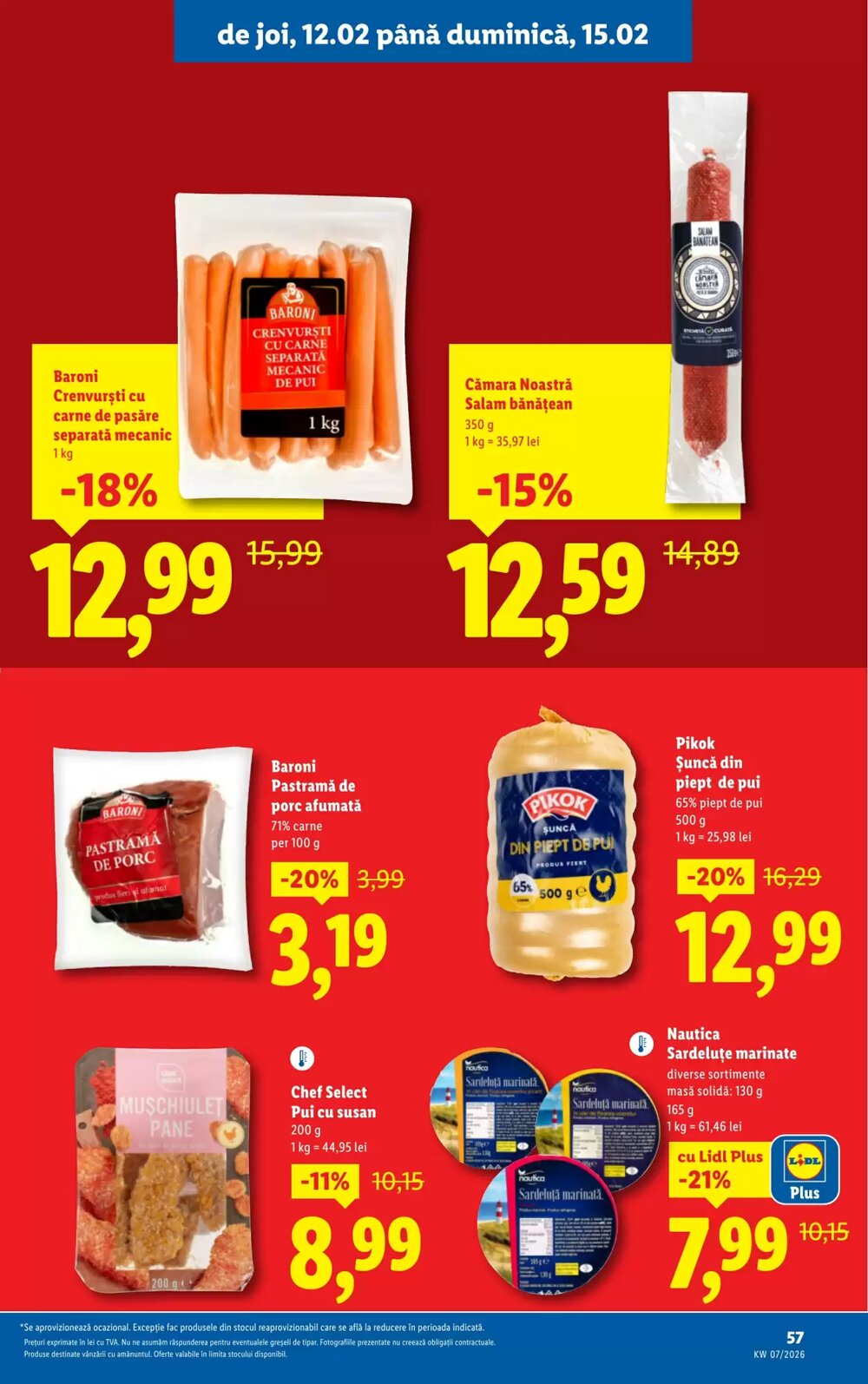Catalogul cu oferte Lidl valabil de la 09.02.2026 - Pagina 57.