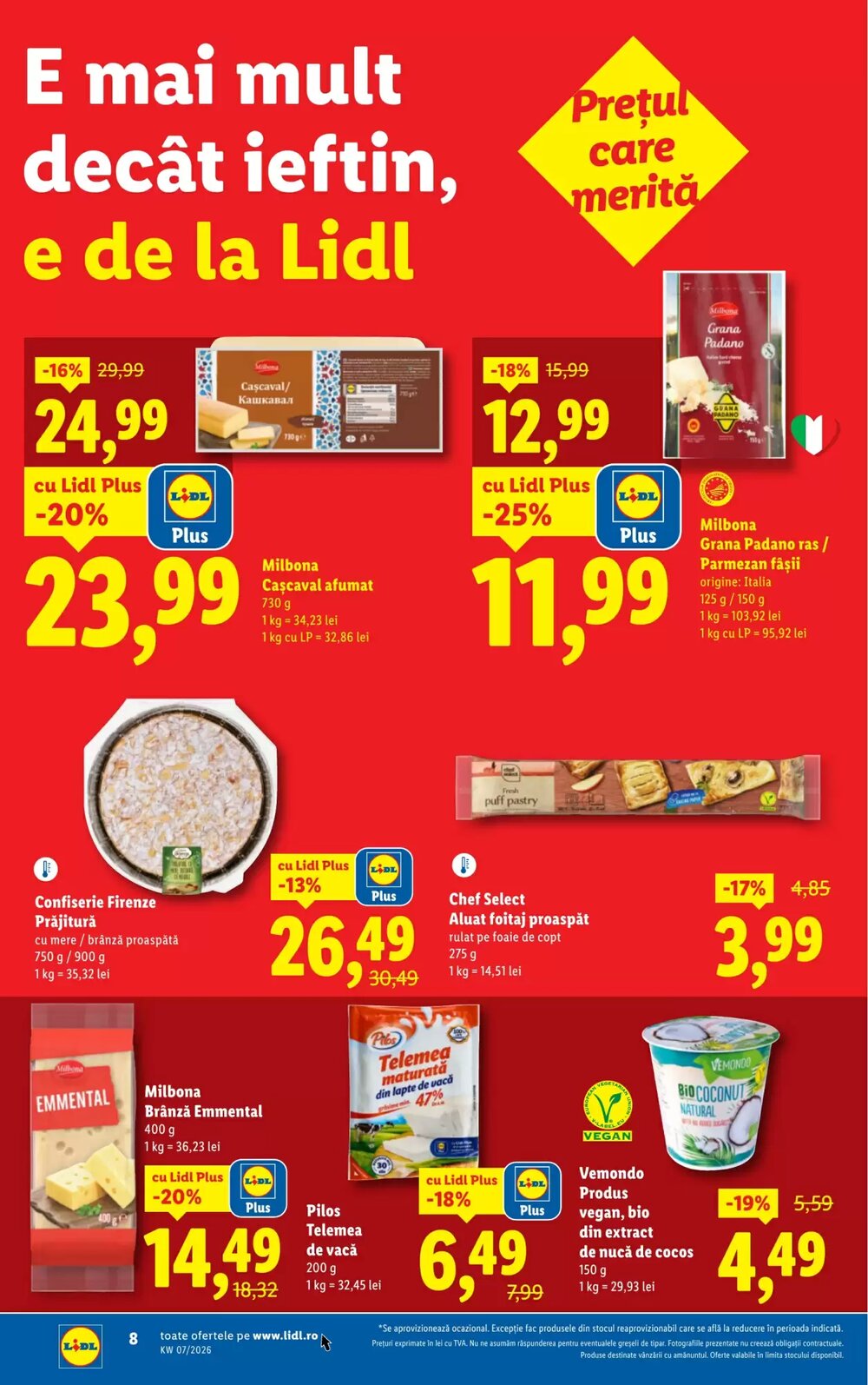Catalogul cu oferte Lidl valabil de la 09.02.2026 - Pagina 8.