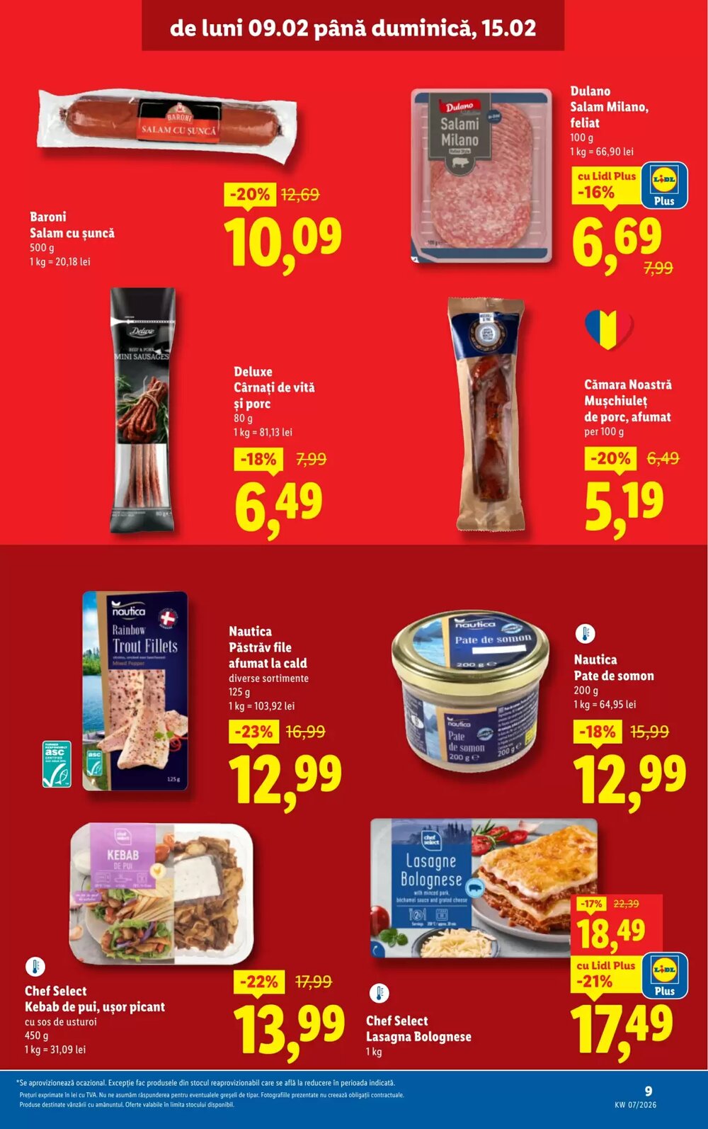 Catalogul cu oferte Lidl valabil de la 09.02.2026 - Pagina 9.