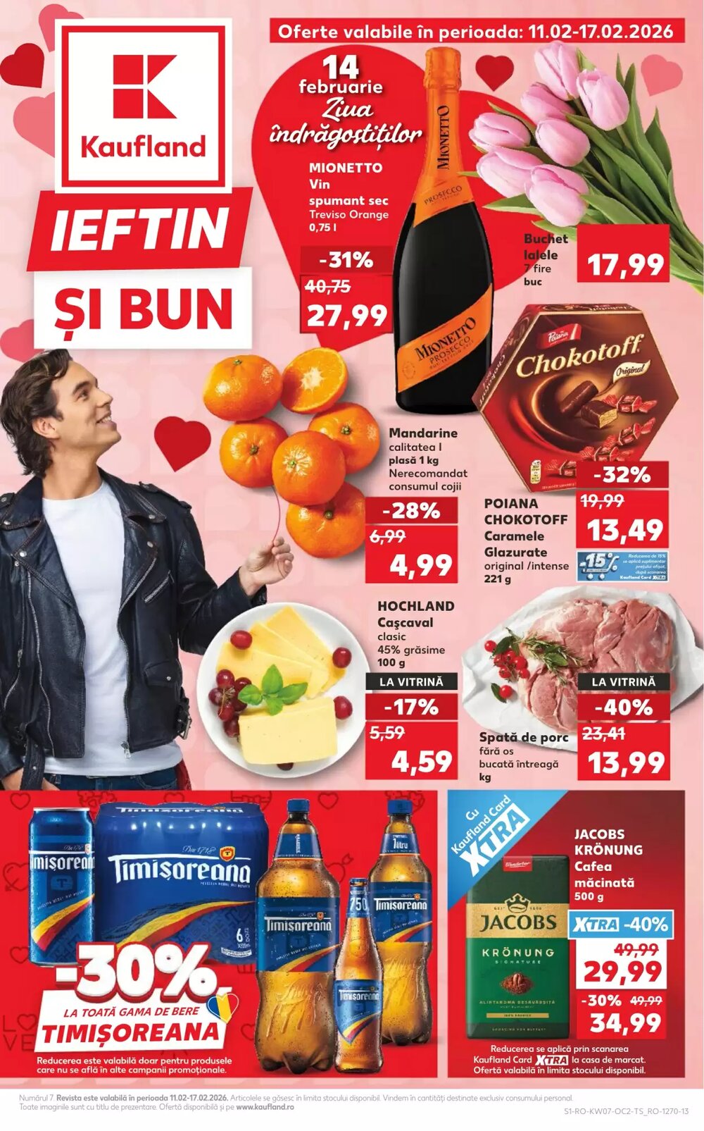 Catalogul cu oferte Kaufland valabil de la 11.02.2026 - Pagina 1.