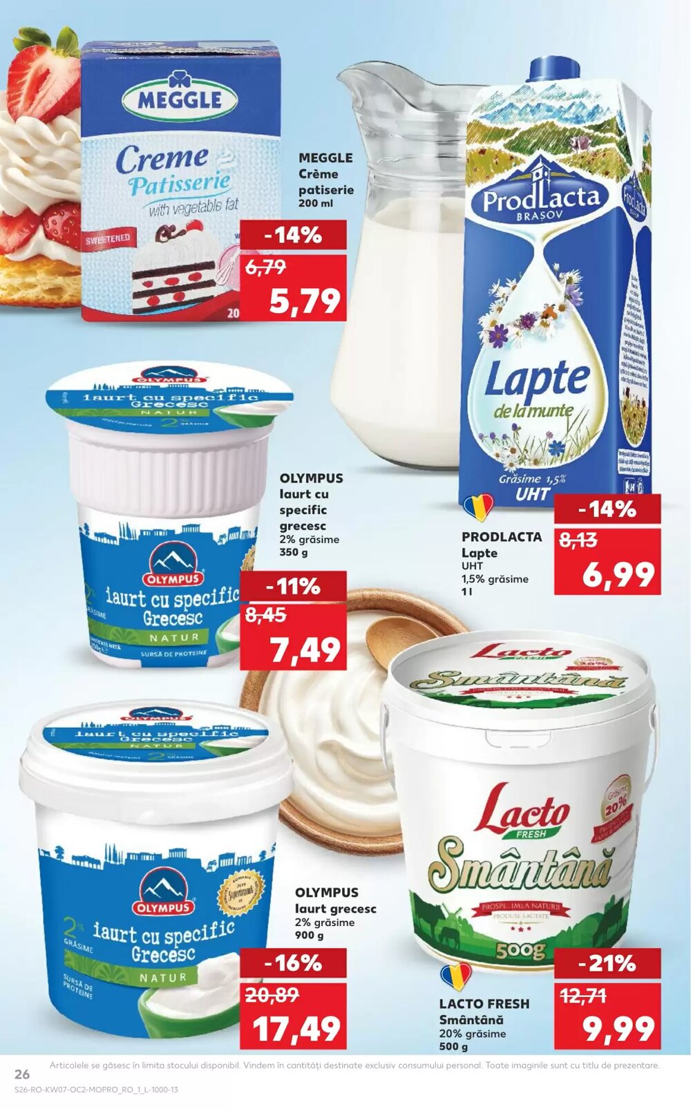 Catalogul cu oferte Kaufland valabil de la 11.02.2026 - Pagina 26.