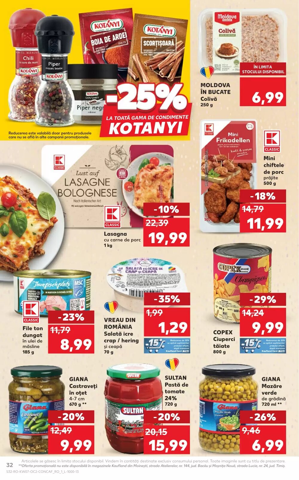 Catalogul cu oferte Kaufland valabil de la 11.02.2026 - Pagina 32.