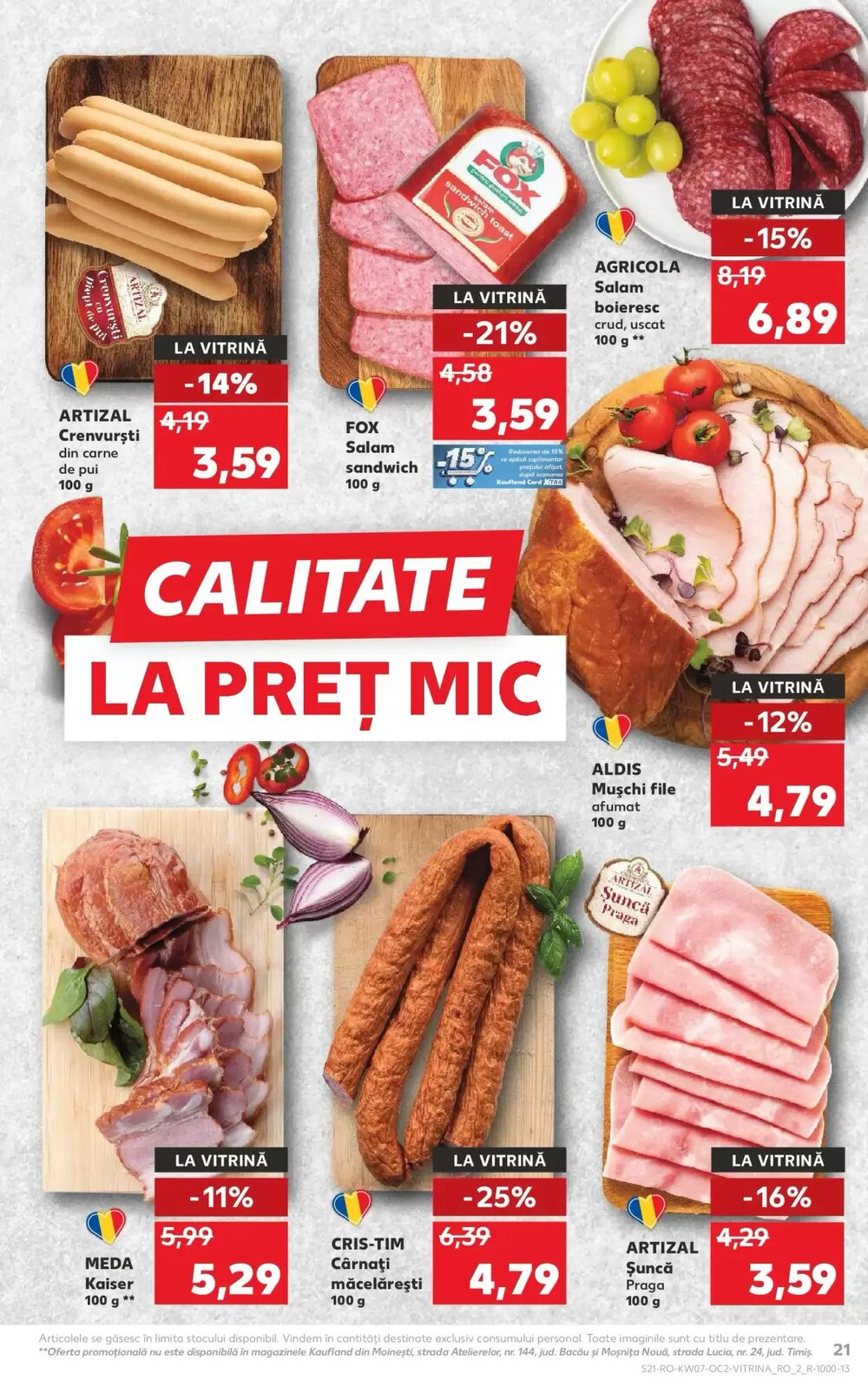 Catalogul cu oferte Kaufland valabil de la 11.02.2026 - Pagina 21.