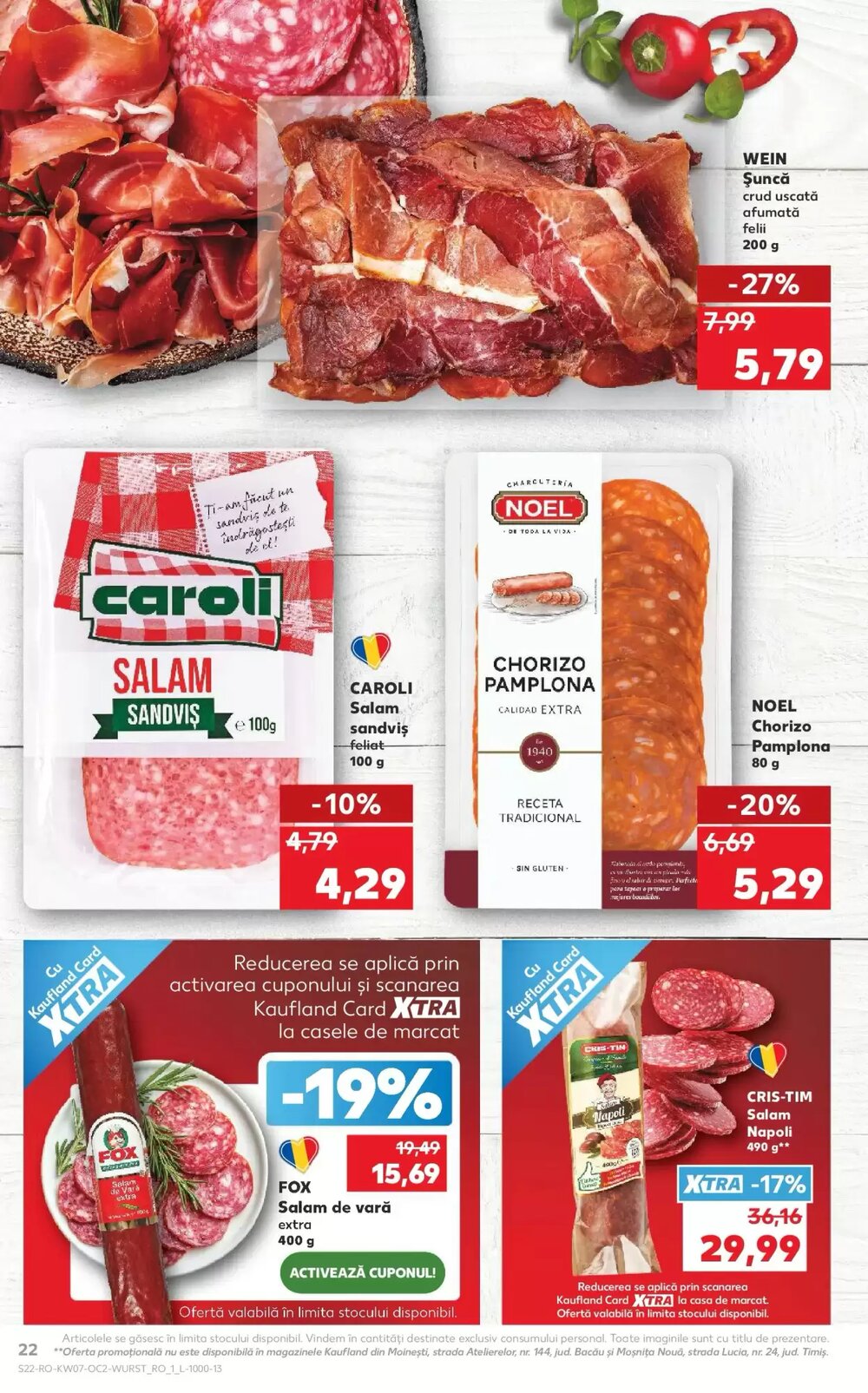 Catalogul cu oferte Kaufland valabil de la 11.02.2026 - Pagina 22.