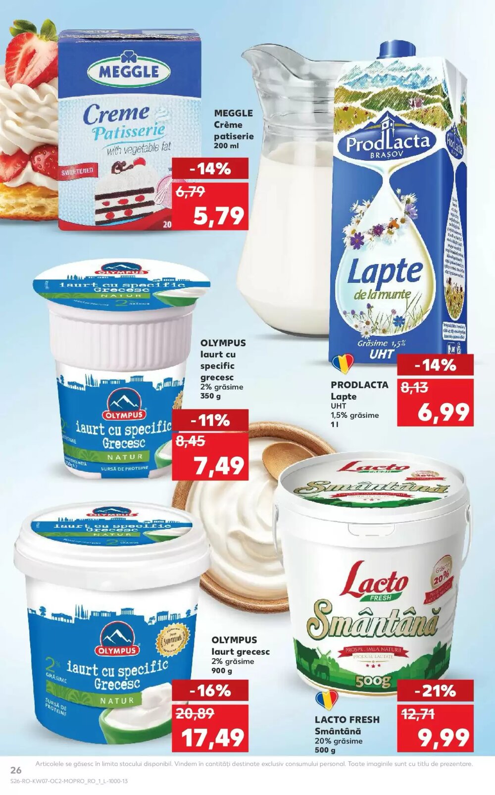 Catalogul cu oferte Kaufland valabil de la 11.02.2026 - Pagina 26.