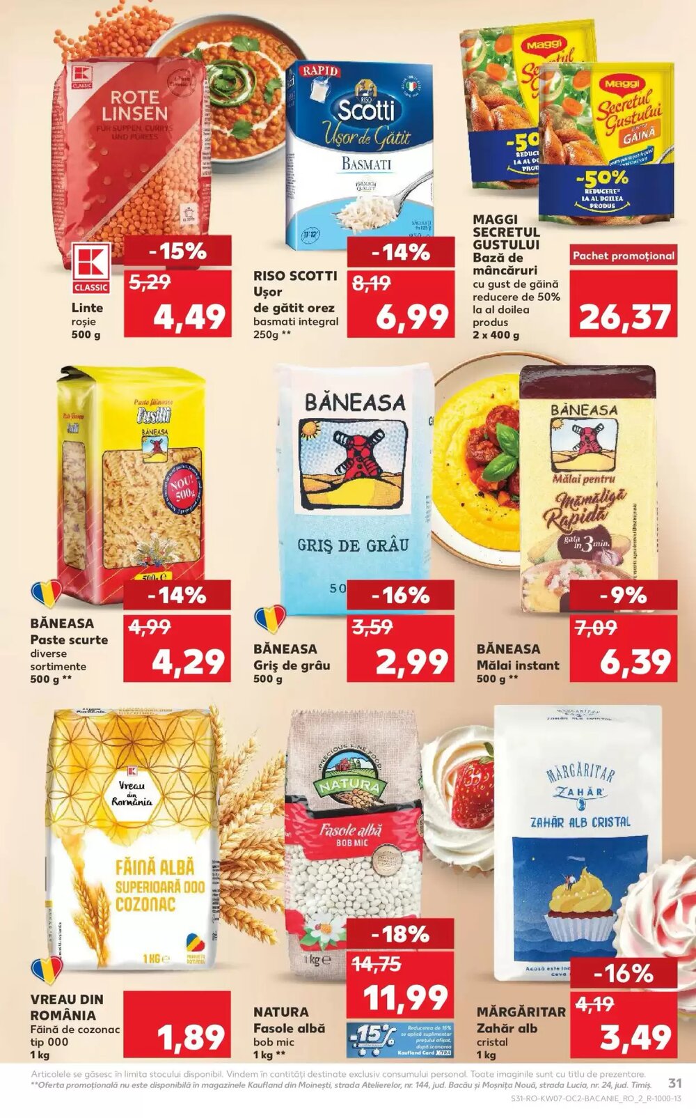 Catalogul cu oferte Kaufland valabil de la 11.02.2026 - Pagina 31.