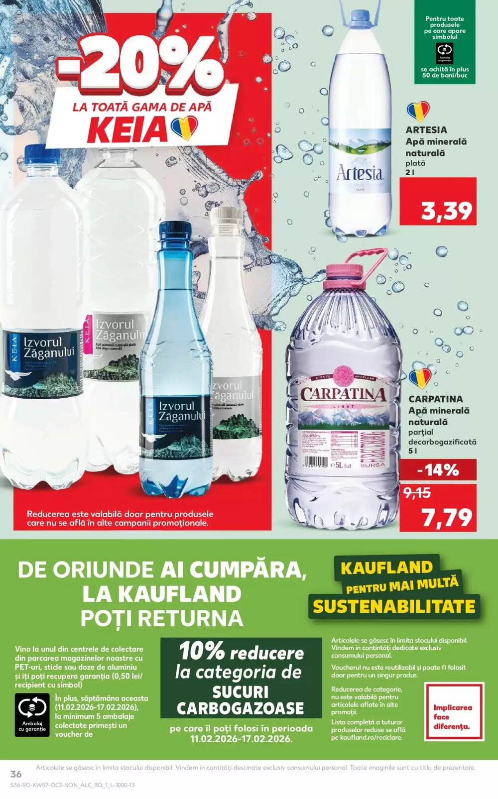 Catalogul cu oferte Kaufland valabil de la 11.02.2026 - Pagina 36.