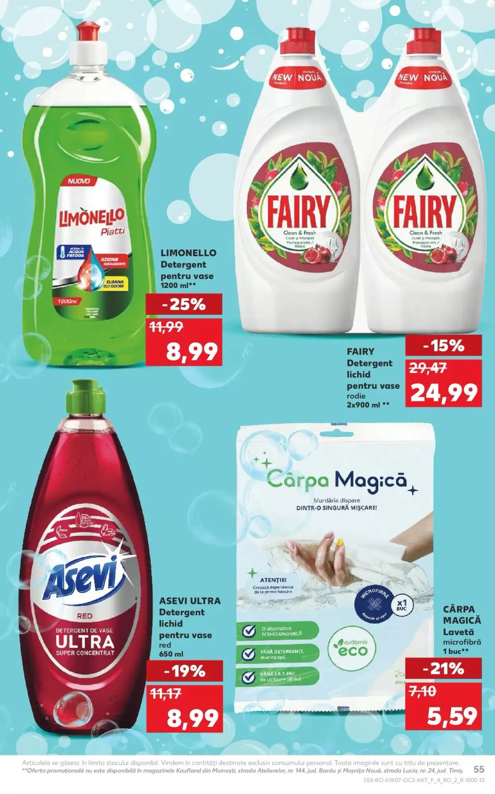 Catalogul cu oferte Kaufland valabil de la 11.02.2026 - Pagina 55.