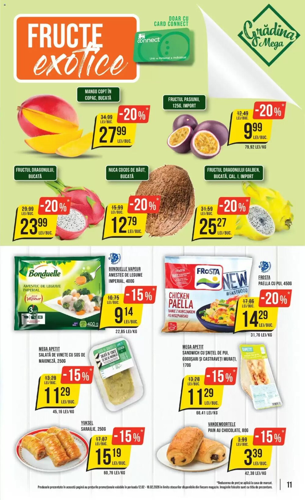 Catalogul cu oferte Mega Image valabil de la 11.02.2026 - Pagina 11.