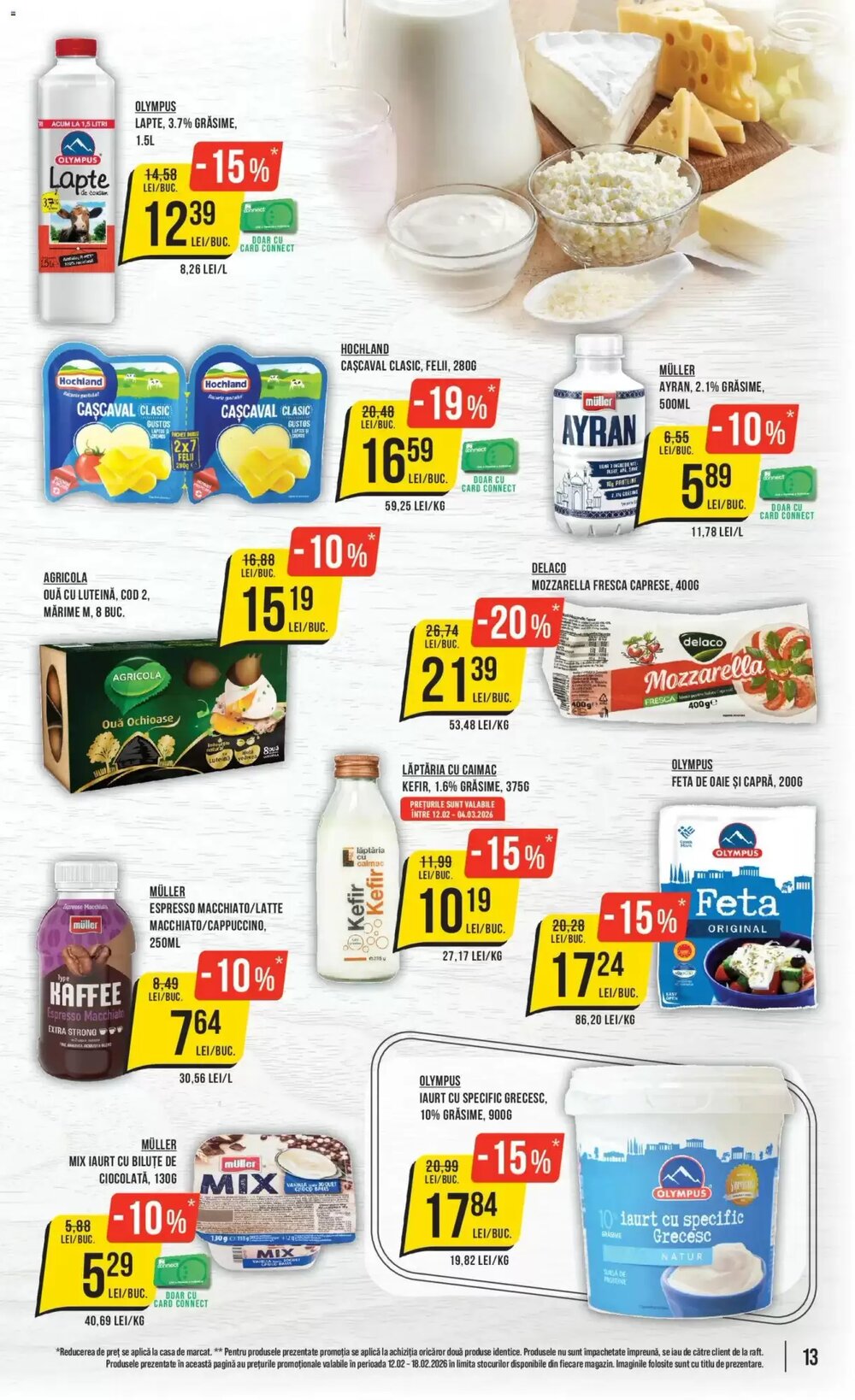 Catalogul cu oferte Mega Image valabil de la 11.02.2026 - Pagina 13.
