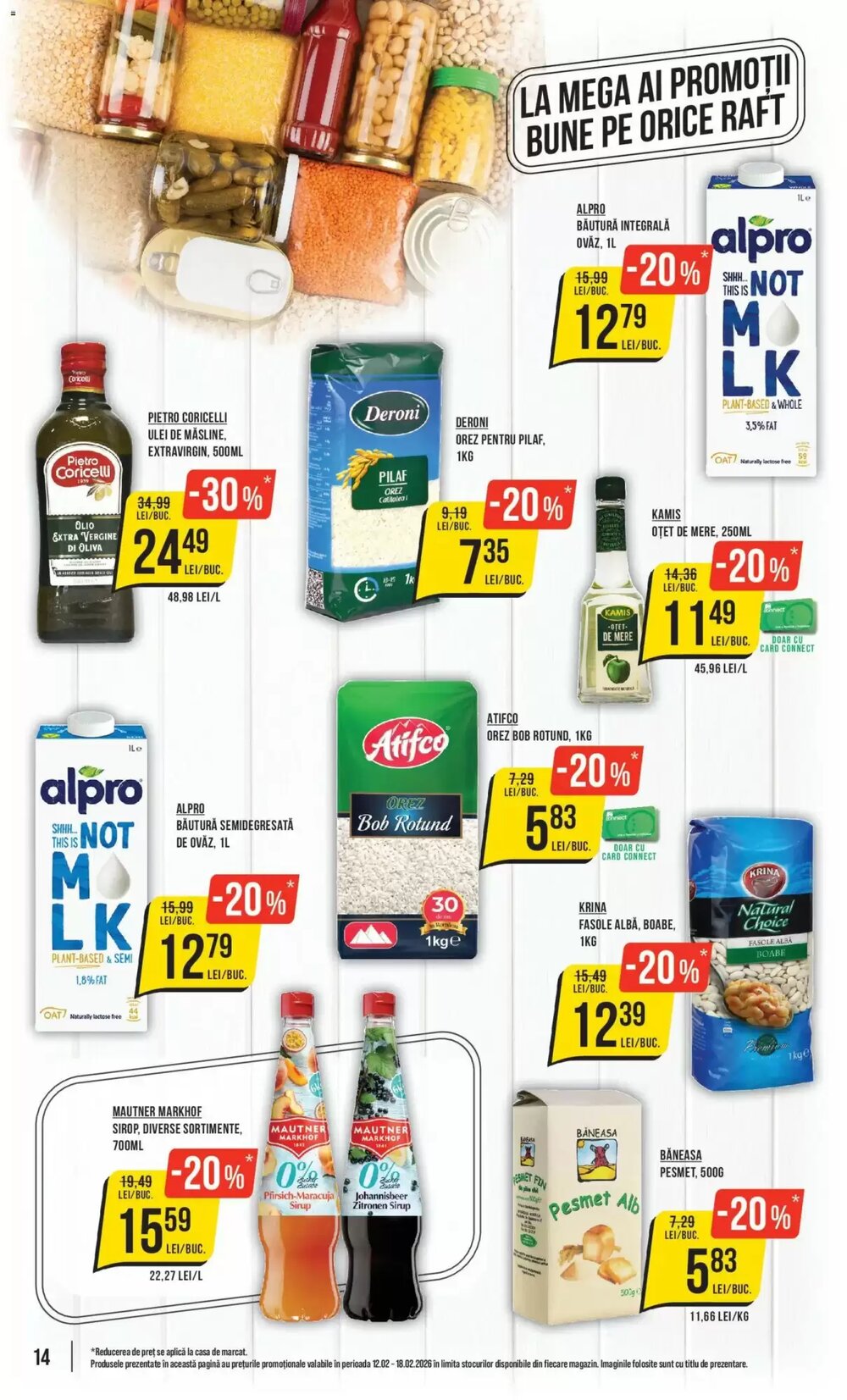 Catalogul cu oferte Mega Image valabil de la 11.02.2026 - Pagina 14.