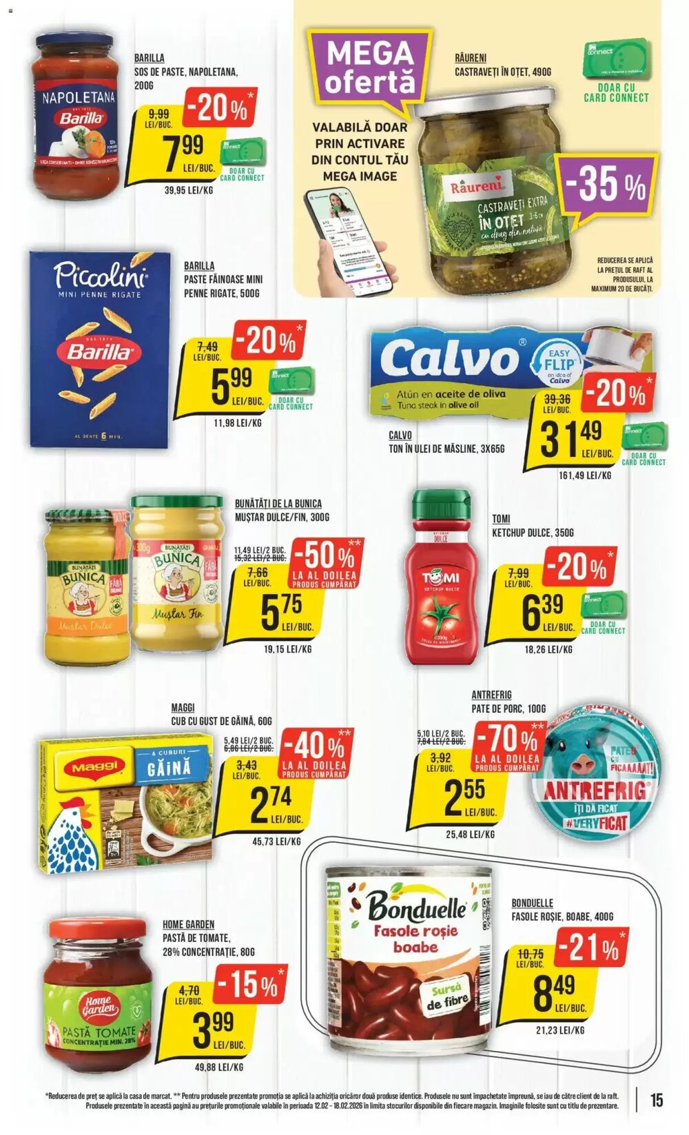 Catalogul cu oferte Mega Image valabil de la 11.02.2026 - Pagina 15.