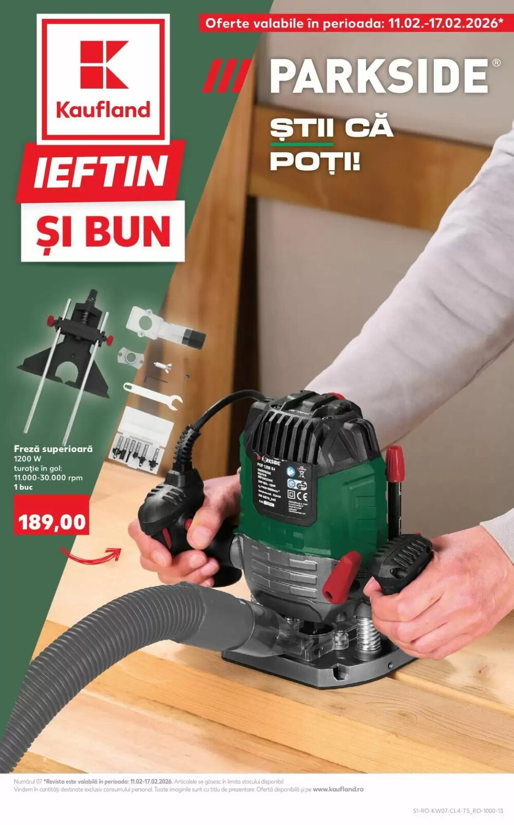 Catalogul cu oferte Kaufland valabil de la 11.02.2026 - Pagina 1.