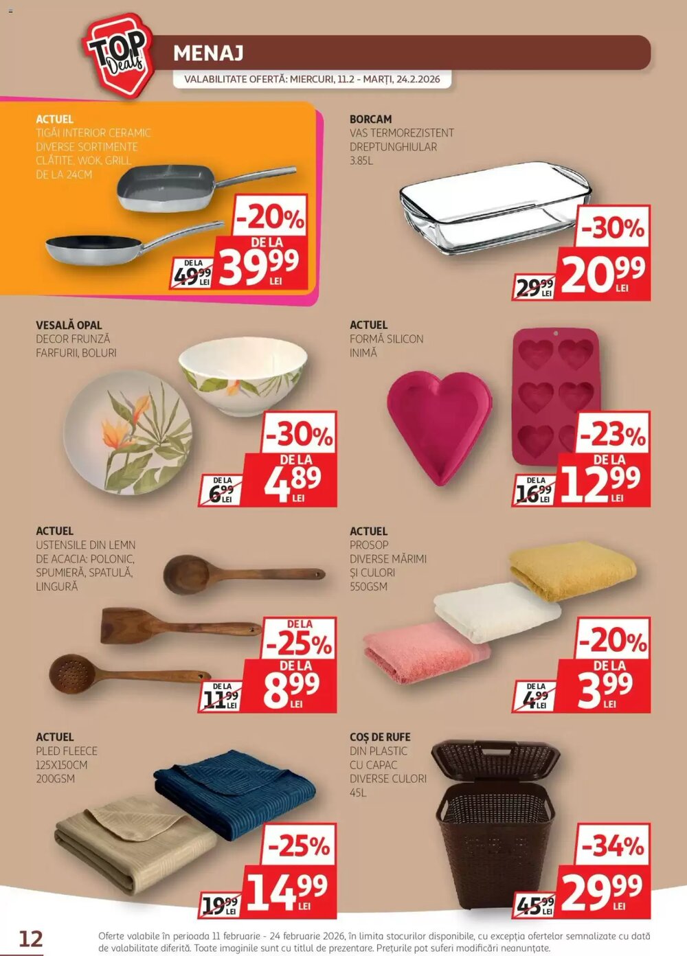 Catalogul cu oferte Auchan valabil de la 11.02.2026 - Pagina 12.