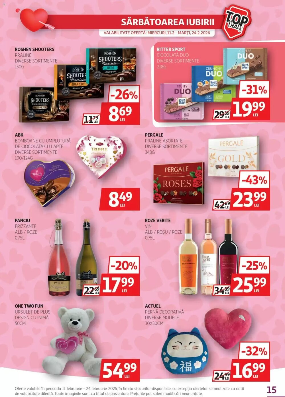 Catalogul cu oferte Auchan valabil de la 11.02.2026 - Pagina 15.