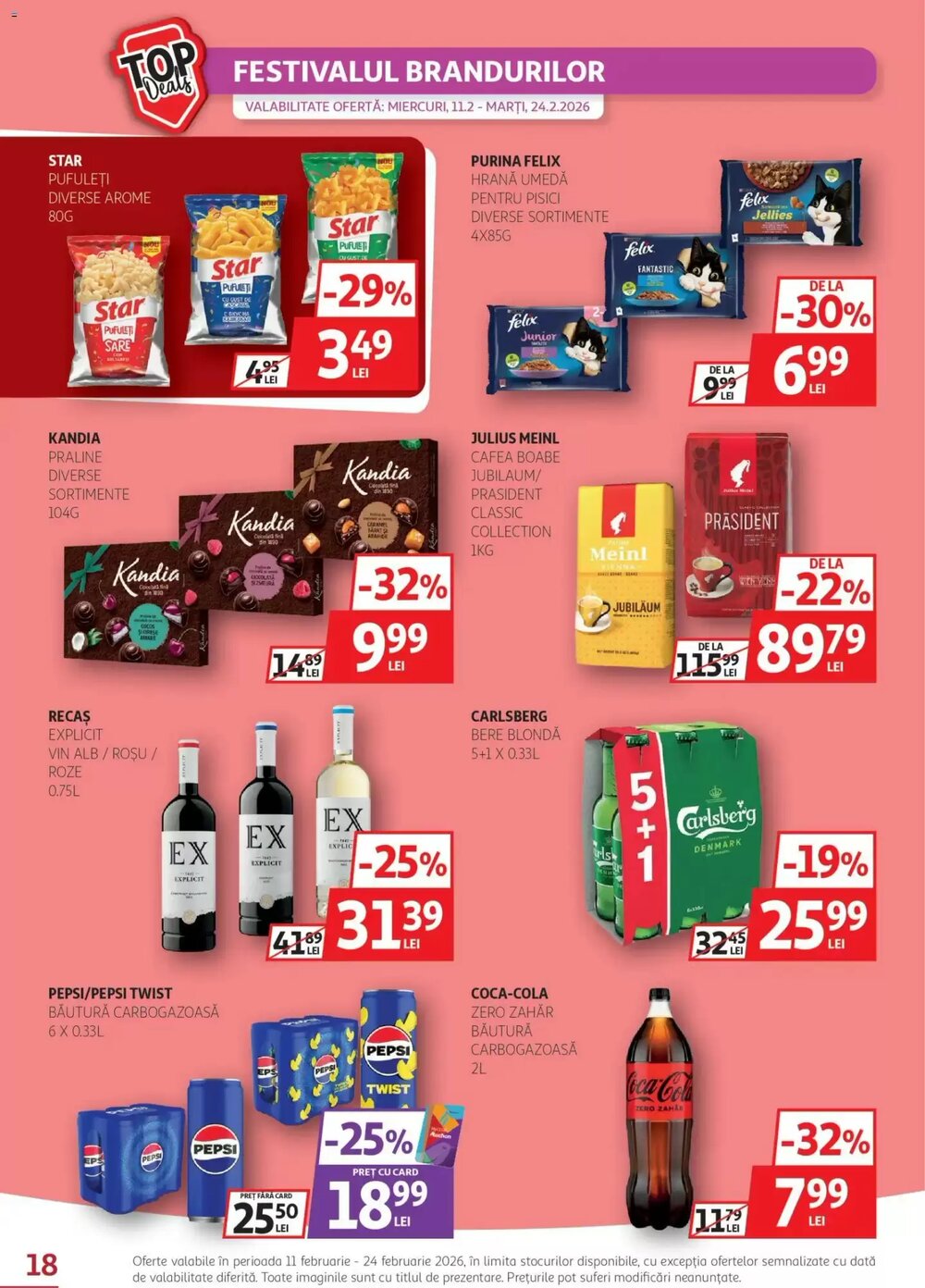Catalogul cu oferte Auchan valabil de la 11.02.2026 - Pagina 18.